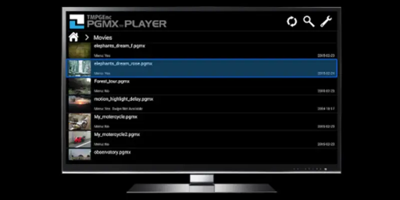 PGMXPlayer android App screenshot 2